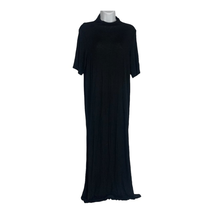 Nasty Gal Women&#39;s Black Short Sleeved Maxi Dress Size 4 - £22.34 GBP