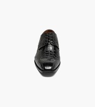 Stacy Adams Tristano Modified Bike Toe Oxford Shoes Black 25694-001 image 6