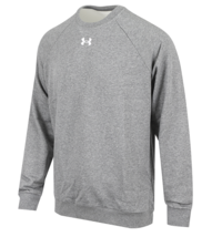 Under Armour Rival Fleece Crew Men&#39;s Sweatshirt Casual Top AsiaFit 13797... - $66.51