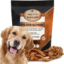 Pig Ear Slivers - Thick Cut, All Natural Dog Treat, Healthy Pure Pork Ear, Easil - $72.99