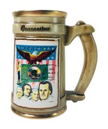 Connecticut Colony Ceramic Stein Mug, 1976 USA 200 Years Celebration - $22.72
