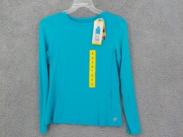 Hang Ten Womens Swim Shirt Sz S Blue Bird Long Slv UV50 Sun Protection Tee Nwd - £9.40 GBP