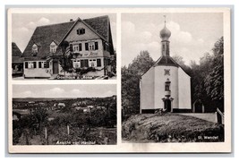 Multiview St Wedel Oberkirch Germany UNP Chrome Postcard Q27 - £3.15 GBP