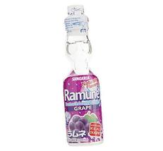 Ramune Japanese Marble Soda Choose your flavor (Grape) - £15.76 GBP
