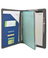 Binder Padfolio Organizer with Color File Folders, Business Portfolio Case - $39.99