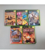 Original Xbox Games Lot of 5 Star Wars, Tetris, Medal Of Honor, Cabelas,... - £12.09 GBP