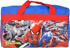 Spiderman 600D Polyester Duffle Bag with Printed PVC Side Panels - £34.58 GBP