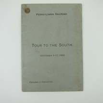 Pennsylvania Railroad Tour Booklet South Gettysburg Luray Richmond Antiq... - $49.99