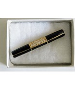 &#39;Swarovski&#39; 2-1/8&quot;L Blk. Enamel w/Goldtone Accents &amp; 23 Rhinestones Fash... - €90,12 EUR