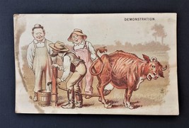 1880s antique POTTSTOWN pa CHINA PALACE victorian TRADE CARD fronheiser - £33.08 GBP