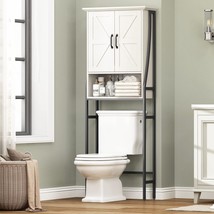 Over The Toilet Storage Cabinet, Over Toilet Bathroom Organizer, Above T... - $208.99