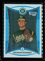 2008 Bowman Chrome Prospects Baseball Card BCP184 Graham Godfrey Oakland A&#39;s - £7.61 GBP