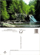 Tennessee Smoky Mountains National Park Abrams Falls VTG Waterfall Postcard - £7.34 GBP