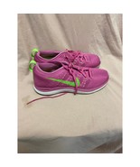 Nike Womens Flyknit Lunar 1 554888-631 Pink Running Shoes Sneakers Size 8.5 - $19.80