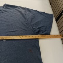 Carhartt K87 Loose Men's Blue Cotton Blend Short Sleeve Distressed T-Shirt 2XL image 11