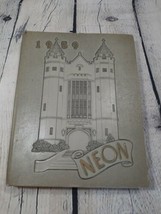 Youngstown State University Ohio Neon 1959 -Large Annual Yearbook RARE V... - $29.69