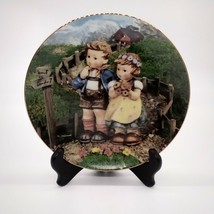 Hummel Plate Collectable 8&quot; Danbury Mint Country Crossroads Numbered Gol... - £14.35 GBP