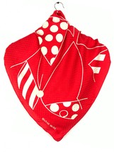 Authentic Hanae Mori Silk Scarf Shawl Babushka Classic Wrap Head Squares... - £62.00 GBP