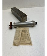 Antique Kleernote QRS Music Player Piano Pump vacuum suction Tracker Bar... - $13.66 CAD