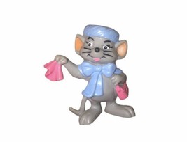 Disney The Rescuers Bullyland W. Germany Bianca Waving Pink Tissue Pvc F... - £13.63 GBP