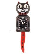 Kit-Cat Klock Red Skull  Swarovski Authorized Custom Edition Jeweled Clock - $159.95