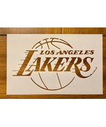 Los Angeles Lakers Reusable Laser Cut 10 Mil Mylar Stencil Painting Art ... - £5.94 GBP+