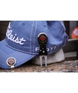 Canadian Maple Divot Tool with Ball Marker - Black Switchblade Metal Tool - $23.03 CAD