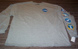 Nasa Astronaut Spaceship Space Long Sleeve T-Shirt Mens 2XL Xxl New w/ Tag - £15.82 GBP