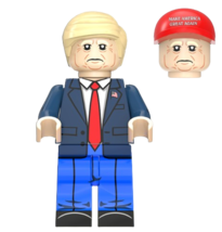 Building Custom Famous Person Donald Trump Anders Manuel Lopez TP259 Minifigure  - $7.10