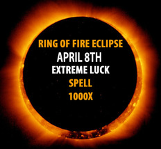 April 8TH 1000X Coven Scholars Extreme Luck Blessing Solar Eclipse Magick - £108.62 GBP