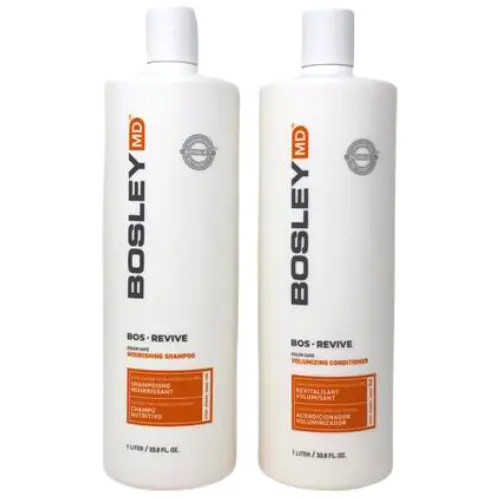 BOSLEY MD BOS-REVIVE Color Safe Shampoo &amp; Conditioner Duo 33.8 oz. - £47.91 GBP