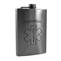 8oz Paramedic Flask L1 - £16.87 GBP