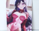 Komi Can&#39;t Communicate Double Sided Waifu Card Anime Girl Art Oversized ... - $22.76