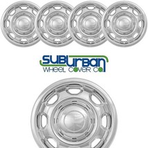 FITS 2010-2025 Ford F150 XL # IMP-80X 17&quot; Chrome Steel Wheel Skins NEW S... - £66.05 GBP