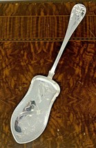 Antique Madsen &amp; T. Baagoes Company M&amp;T B CAKE PIE SERVER Floral Silverplate1107 - £30.43 GBP