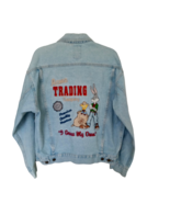 Looney Tunes Warner Bros 1998 Denim Jean Jacket 90s Vintage RARE Mens Sz... - $163.98