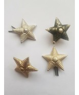 LOT OF 4 VINTAGE SOVIET MILITARY FORCES OFFICER&#39;S STAR PINS - $354.55 MXN