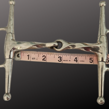 Slow Twist Full Cheek Horse English Bit 5" Mouth Stainless Steel image 4