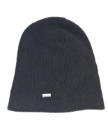 Madewell Black Woman&#39;s Merlino Wool Winter Warm Beanie Hat Cap Wool - $17.83