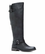 ShoeDazzle Women Letoya Tall Riding Boots - Black, US 5.5M - $32.67