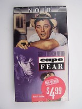 Cape Fear VHS Video Tape Robert Mitchum Gregory Peck - £5.48 GBP