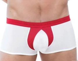 Xs Gregg Homme PUMP-UP Boxer Brief White 87305 79 - £24.58 GBP
