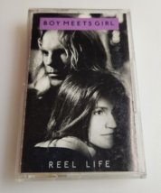 Boy Meets Girl Reel Life Cassette Tape Og 1988 Electronic Pop Waiting For A Star - £3.38 GBP
