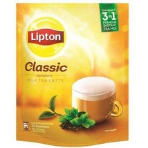 LIPTON Instant Tea Mix 3-In-1 Milk Tea Latte Teh Tarik Classic Hazelnut ... - $31.50