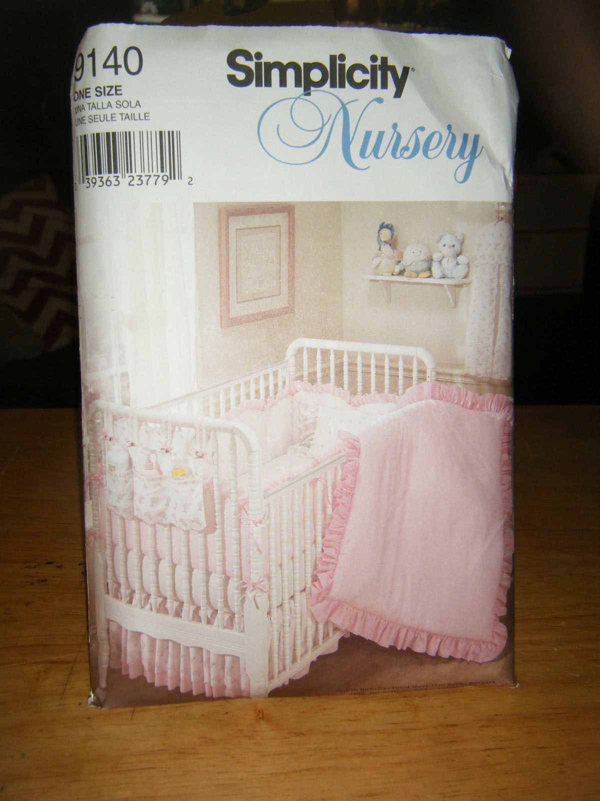 Simplicity 9140 Baby Nursery Accessories Pattern - $9.90