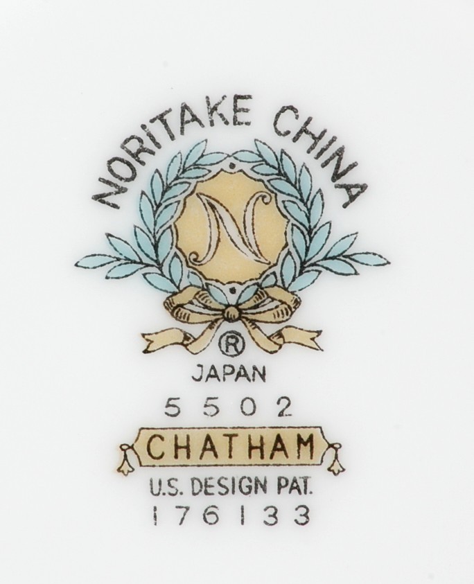 Noritake Chatham Orphan Saucer Pattern No. 5502 Excellent New Condition Item image 2