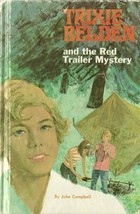 Trixie Belden And The Red Trailer Mystery by Julie Campbell Hardcover Book  - $1.99