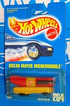 Hot Wheels Early-Mid 1990s Mainline #204 Oscar Mayer Wienermobile w/ Black BWs - £11.83 GBP