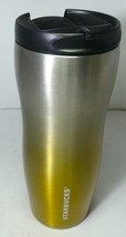 Starbucks 2006 Stainless Steel Tumbler 12 oz With 2 Colors Silver & Gold,New, - $185.00