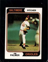 1974 Topps #40 Jim Palmer Vg+ Orioles Hof *X107203 - £3.86 GBP